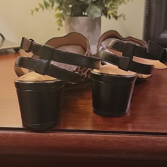 Calvin Klien leopard print mules - Picture 8 of 9